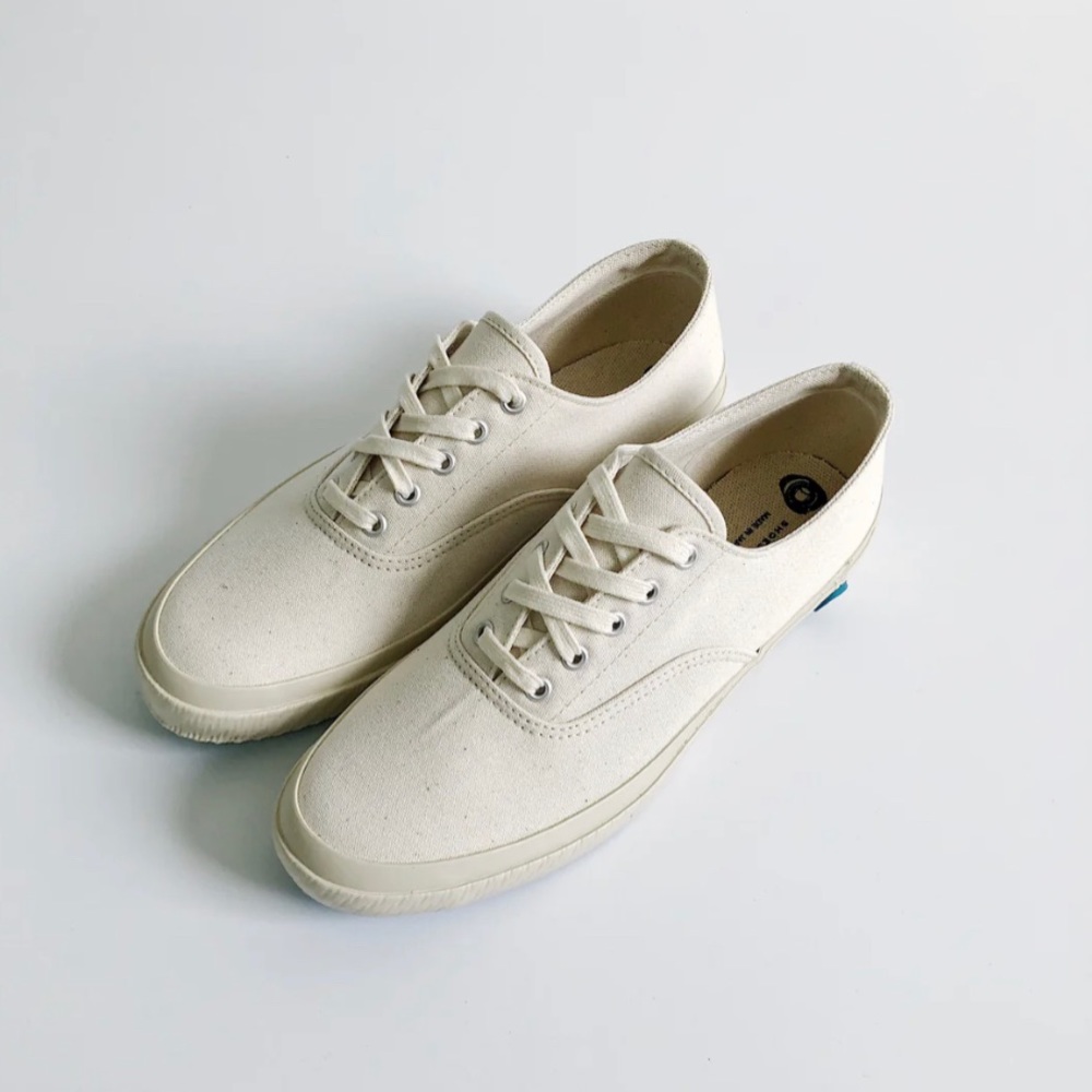NWOT Shoes Like Pottery 03JP (Vans Style) White Sneaker Unisex US9/UK8